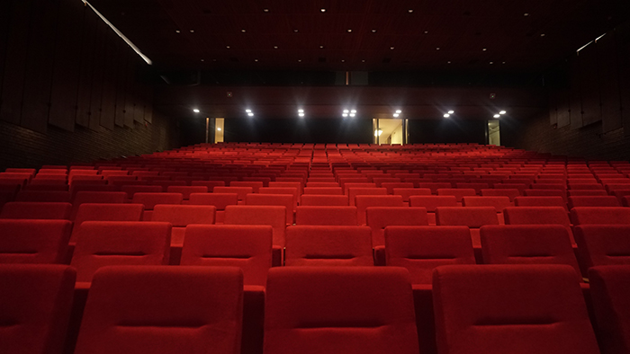Empty cinema seats